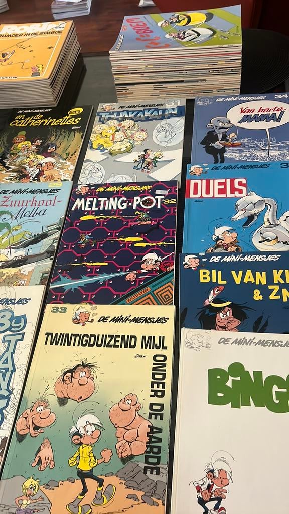 Prachtige serie minmensjes 1 tm 37 !!, Complete serie of reeks, Ophalen of Verzenden, Zo goed als nieuw