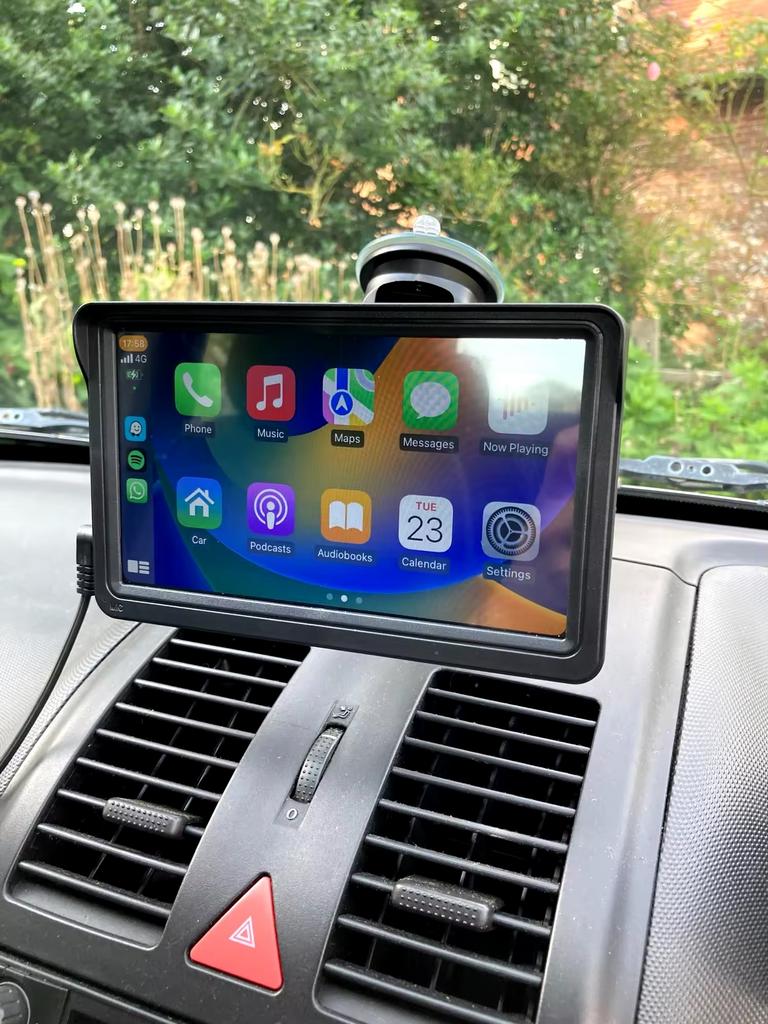 CarPlay schermpje 7 Inch | Geschikt voor alle auto’s, Auto diversen, Autonavigatie, Ophalen of Verzenden, Nieuw