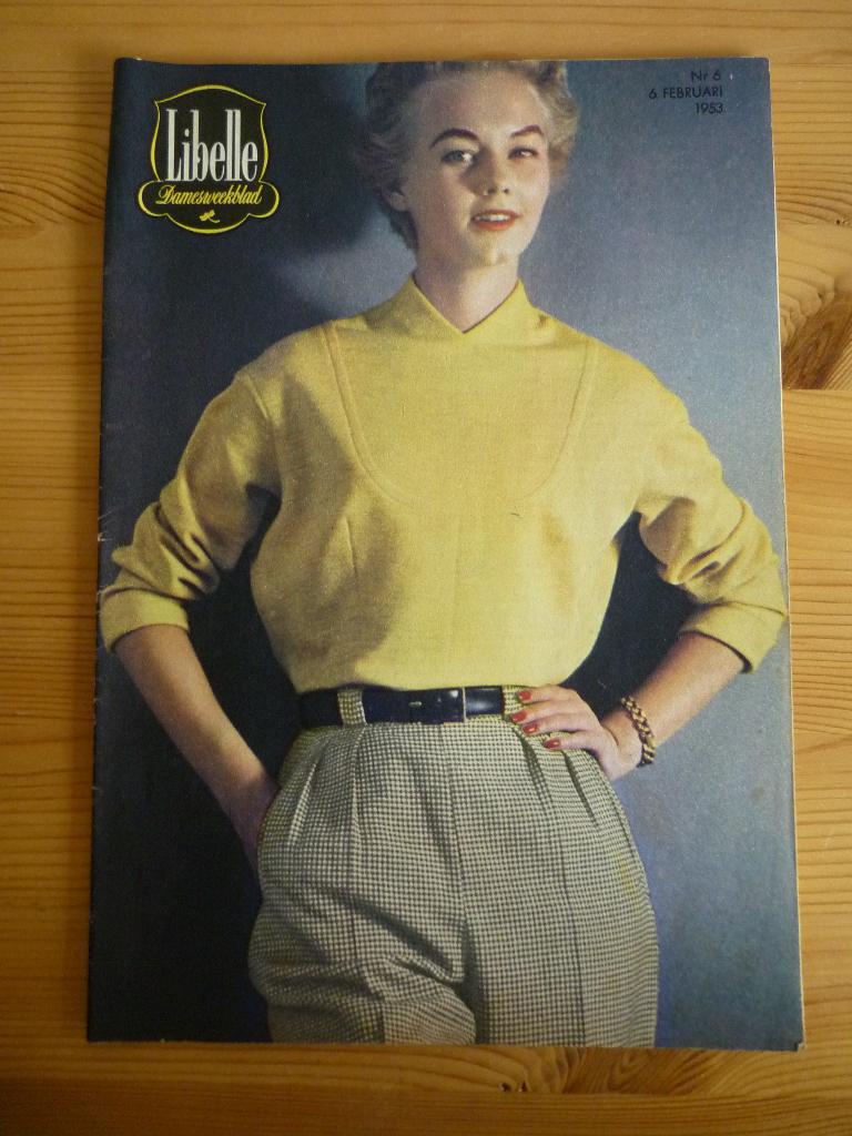 Vintage Libelle tijdschrift februari 1963 no. 6, Boeken, Ophalen of Verzenden, Gelezen, Damesbladen
