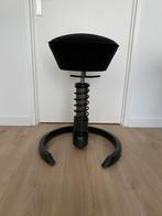 Swopper Aeros Ergonomische zit sta stoel/kruk, Ophalen of Verzenden, Zo goed als nieuw, Zwart, Bureaukruk