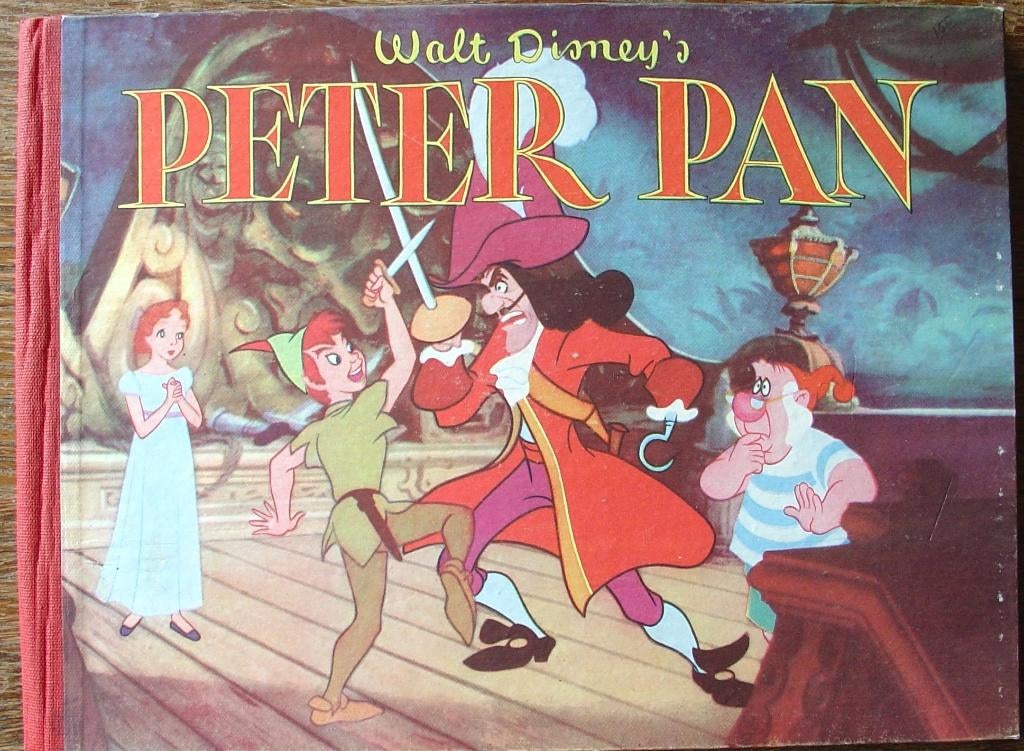 Walt Disney's Peter Pan uit 1954 boek, Gelezen, 5 of 6 jaar, Fictie algemeen, Jongen of Meisje