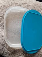 Tupperware vleeswaren bakje, Ophalen of Verzenden, Zo goed als nieuw, Blauw, Overige typen
