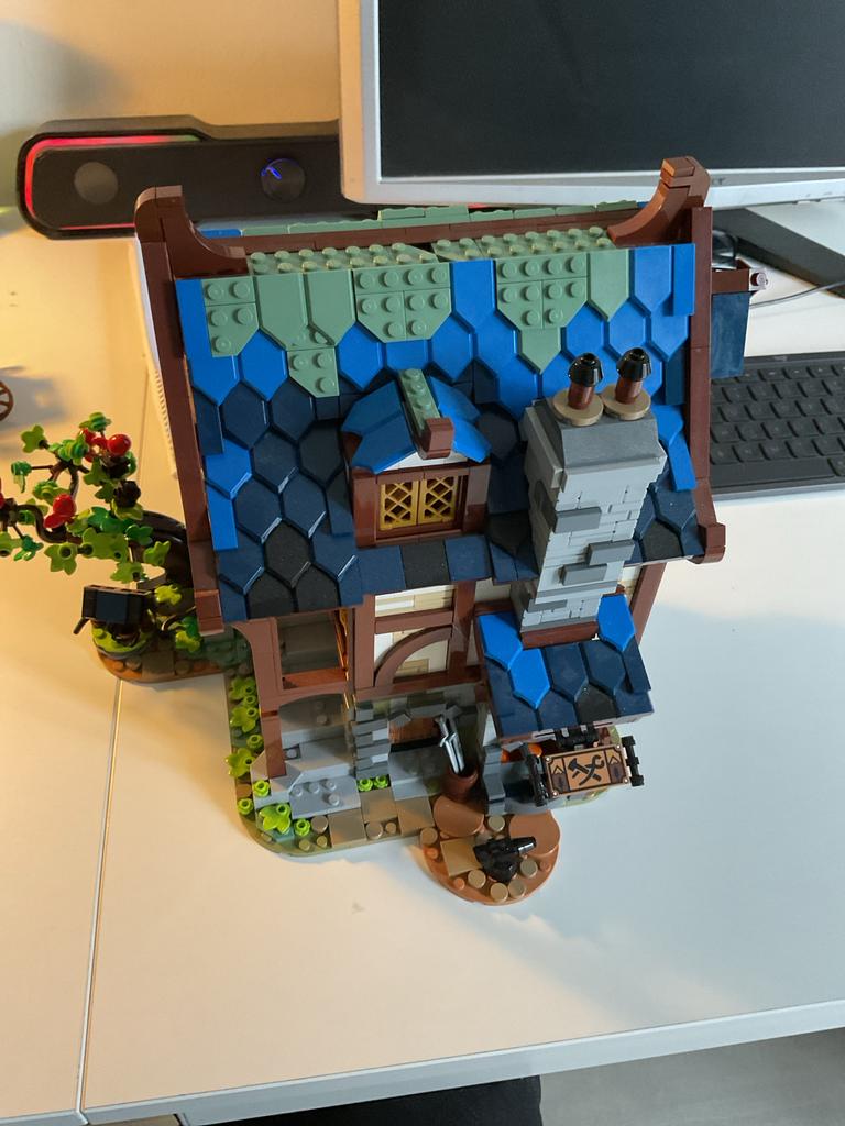 Lego Ideas 21325 Middeleeuwse Smid met boekje, Kinderen en Baby's, Speelgoed | Duplo en Lego, Ophalen of Verzenden, Zo goed als nieuw