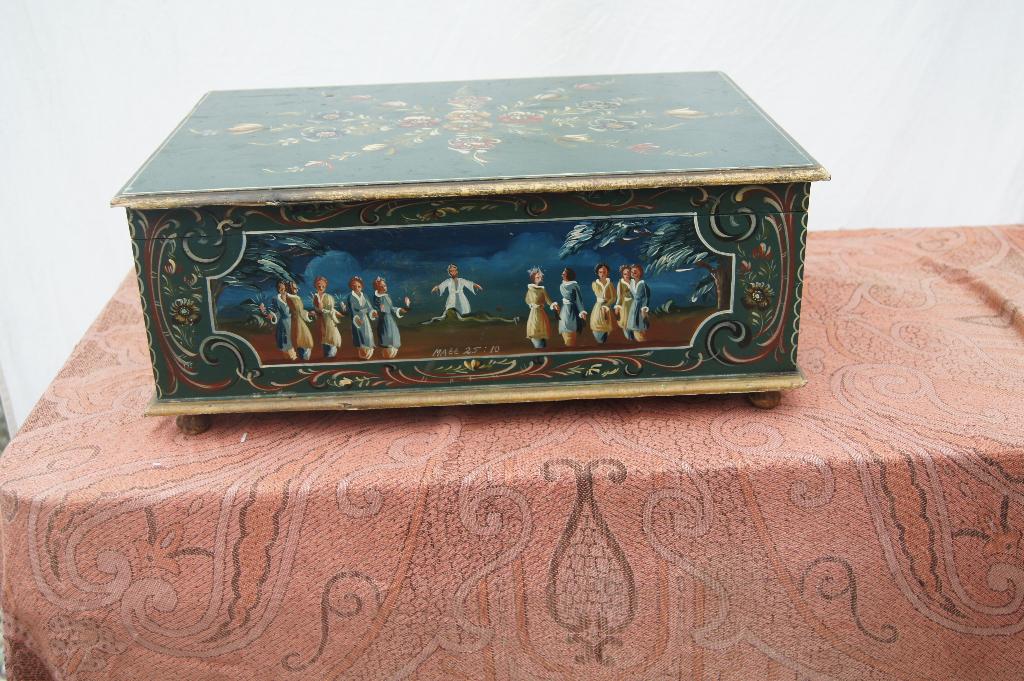 Kistje  ( Bijbels Verhaal, Ophalen of Verzenden, Gebruikt