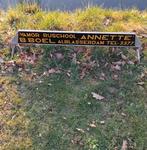 Oud rijschool bord Anette Alblasserdam, Ophalen