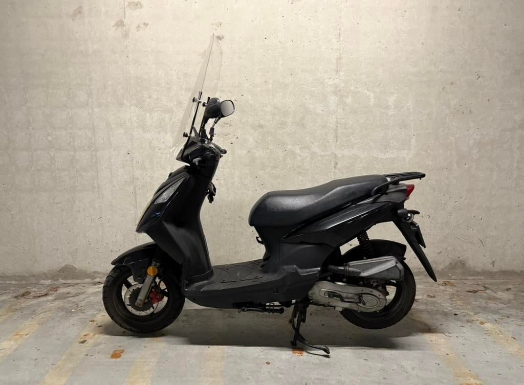 SYM Orbit II XS50QT 2010 Scooter blauw kenteken
