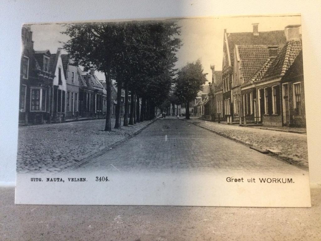 Ansichtkaart Workum, Verzenden, Voor 1920, Gelopen, Friesland