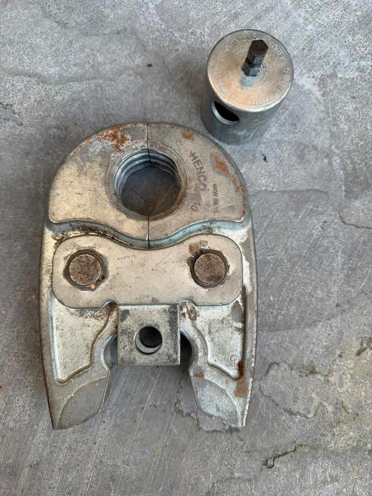 Persbek en ontbramer henco 40 gebruikt, Doe-het-zelf en Verbouw, Gereedschap | Machine-onderdelen en Toebehoren, Gebruikt, Ophalen