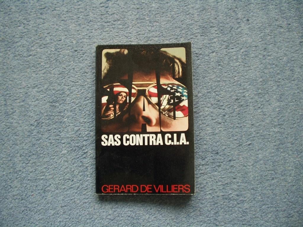SAS contra CIA, jaren 80, Gerard de Villiers pocket 1627, Ophalen of Verzenden, Zo goed als nieuw