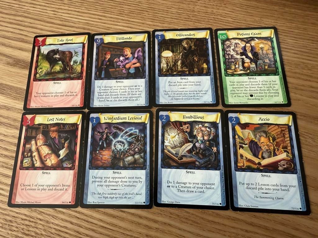 Harry Potter Trading Card Game Kaarten + Extra, Verzamelen, Harry Potter, Ophalen of Verzenden, Zo goed als nieuw
