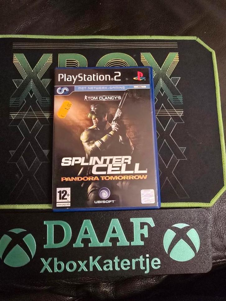 Splinter Cell Pandora Tomorrow - Ps2, Spelcomputers en Games, Games | Sony PlayStation 2, Zo goed als nieuw, Avontuur en Actie