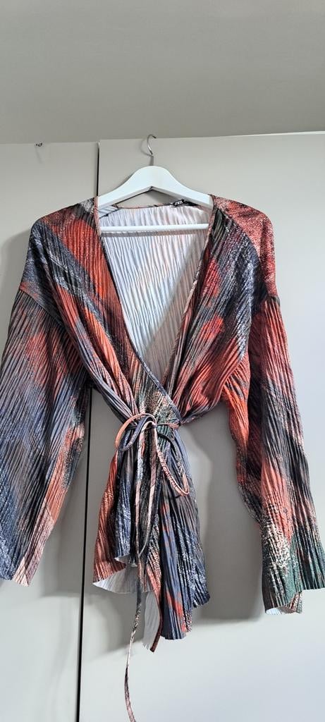 Zara Omslagblouse/Kimono met print, Overige kleuren, Zara, Ophalen of Verzenden, Zo goed als nieuw