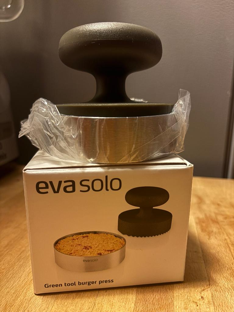 Hamburger pers Eva Solo, Ophalen of Verzenden, Nieuw, Grijs