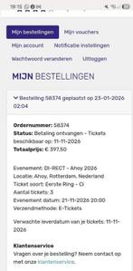 Di-rect evenement, Tickets en Kaartjes, Twee personen, Overige soorten