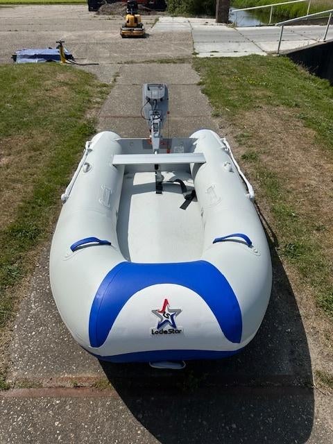 Lodestar Ultralight 275 + Torqeedo Travel 503 elektrisch, Airdeck, Elektrisch, Zo goed als nieuw, Minder dan 70 pk