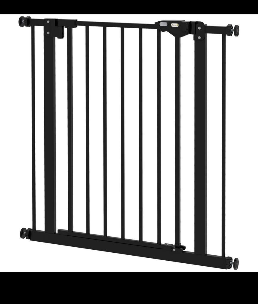 Veiligheidshek, van Metaal en Kunststof, 74-80 cm, Zwart, Nieuw, Ophalen of Verzenden, Metaal of IJzer, 115 cm of meer