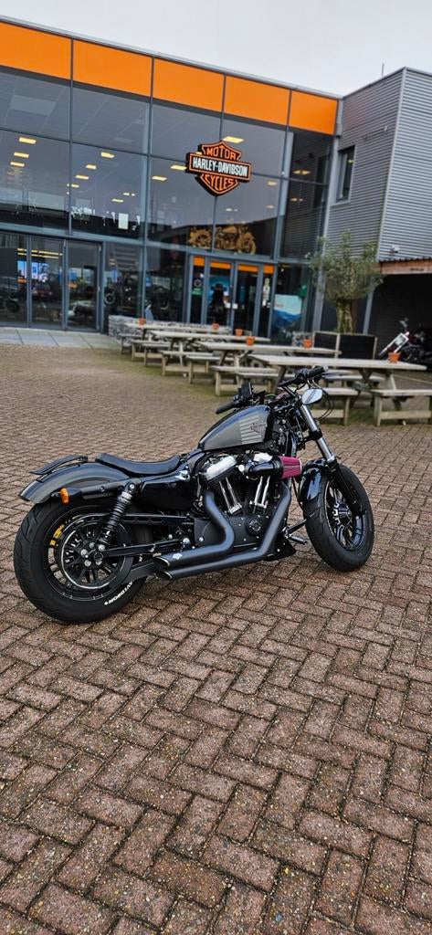 Custom Harley Davidson XL 1200 X Forty-Eight / 48, Motoren, Motoren | Harley-Davidson, Chopper, Particulier, Handgeschakeld, Sportuitlaat