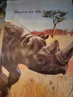 Vintage artisboek over dieren, Ophalen of Verzenden, Gelezen, Plaatjesalbum