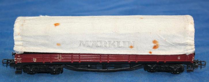 Marklin H0 4517.4 vier-assige huifwagen., Hobby en Vrije tijd, Modeltreinen | H0, Gebruikt, Wagon, Wisselstroom, Märklin, Ophalen of Verzenden