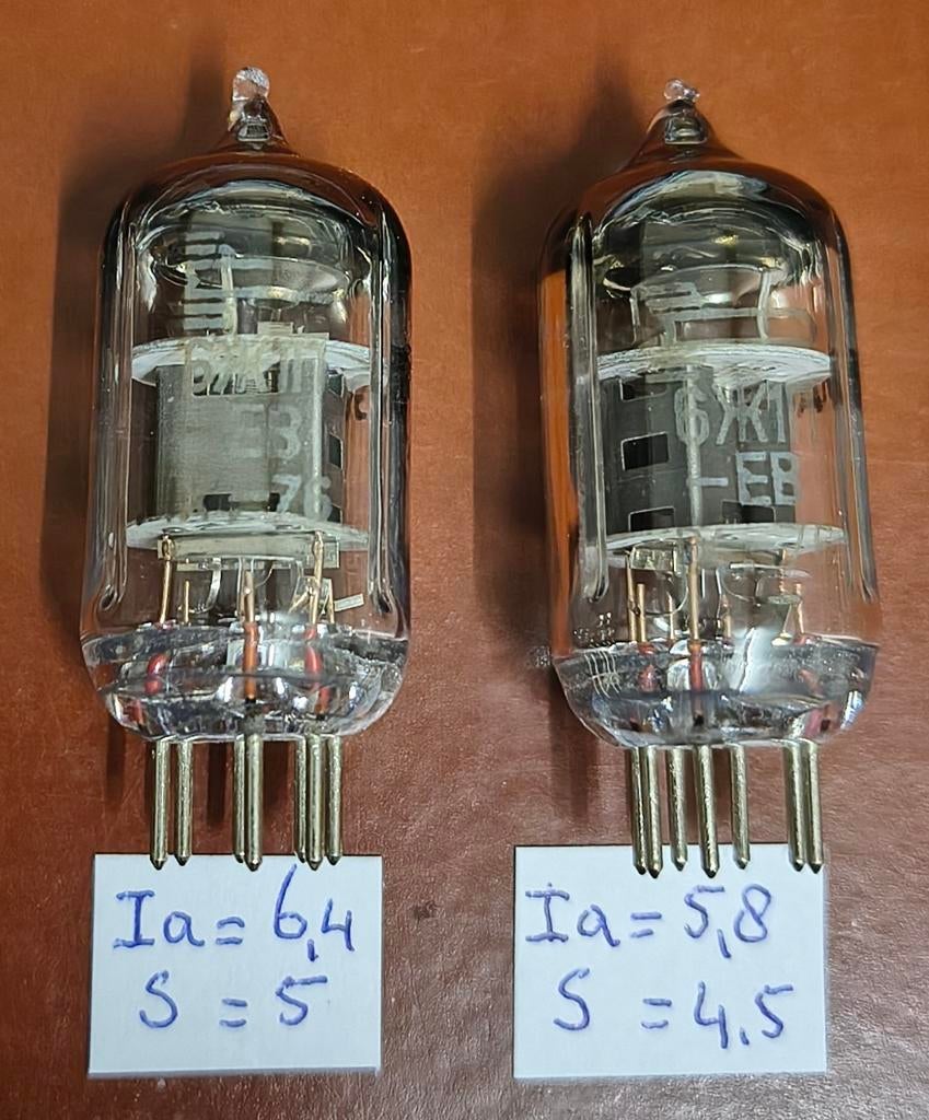 Voskhod 6ZH1P-EV buisjes, Ophalen of Verzenden