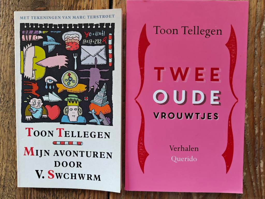 2 Boekjes van Toon Tellegen., Boeken, Sprookjes en Fabels, Ophalen of Verzenden, Gelezen