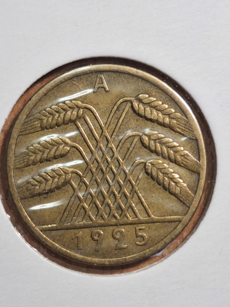 DUITSLAND 10 A reichspfenning 1925 (#86), Ophalen of Verzenden, Duitsland, Losse munt