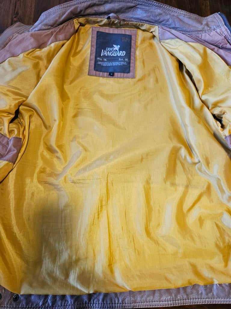 Vanguard /PME bikermodel geiten leren tussen jas (M ), Overige kleuren, Maat 48/50 (M), ., Ophalen of Verzenden