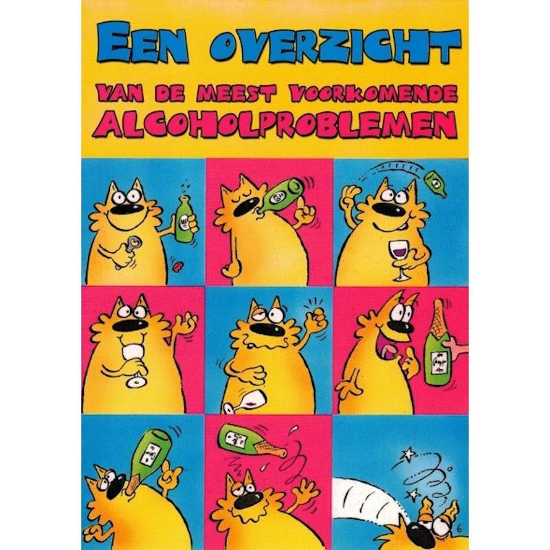 Verjaardagskaart Een drankje bij Stichting Superwens!, Diversen, Ophalen of Verzenden, Nieuw