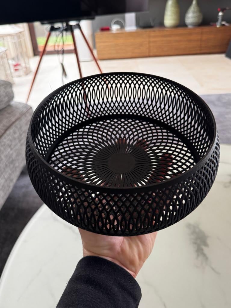Spiral Lattice Bowl- Diameter 22 cm, Ophalen of Verzenden, Nieuw, Rond, Overige materialen