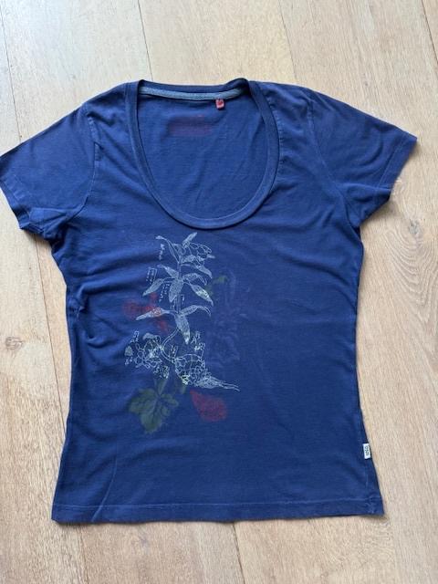 blauw/paarse top van Sissy-boy maat M., Maat 38/40 (M), Blauw, Ophalen of Verzenden, Korte mouw