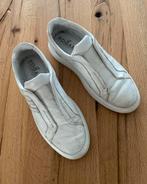 Hogan leren heren sneakers wit maat 9,5 (44), Verzenden, Wit, Sneakers of Gympen, Gedragen