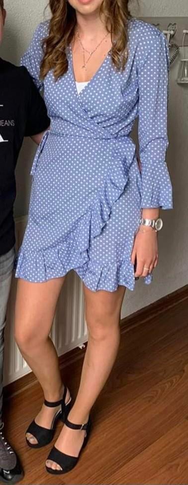 Mooi jurkje mt s boohoo, Kleding | Dames, Jumpsuits, Boohoo, Ophalen of Verzenden, Gedragen, Maat 36 (S)