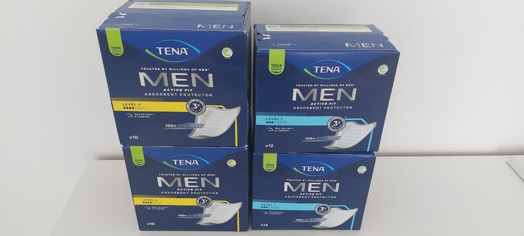 Tena Men inleggers, Ophalen, Nieuw