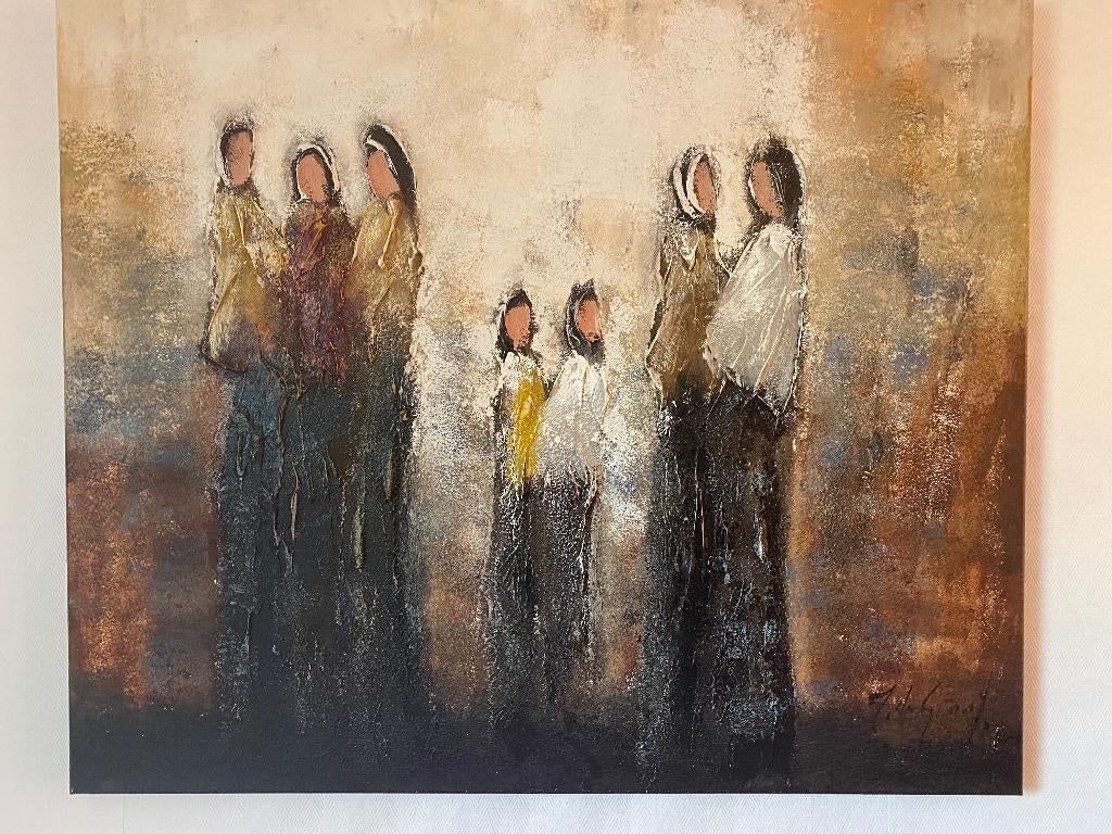 Jochem de Graaf (1954) - Voorstelling met figuren, Ophalen