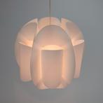 Jaren 60 Deens design maxi circle space age hanglamp retro, Kunststof, Gebruikt, ?, Minder dan 50 cm
