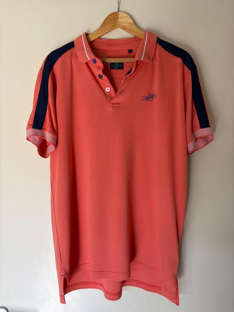 New Zealand poli, Ophalen of Verzenden, Zo goed als nieuw, Maat 52/54 (L), Oranje