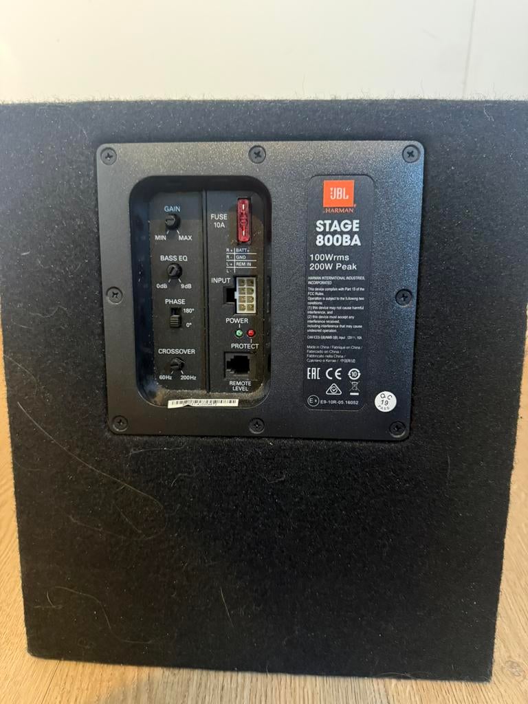 JBL Stage 800BA – 8” Actieve Subwoofer – Compact & Krachtig, Audio, Tv en Foto, Luidsprekers, Zo goed als nieuw, Subwoofer, 120 watt of meer