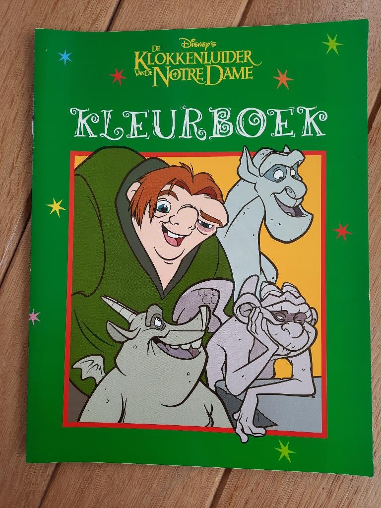 Disney's De Klokkenluider van de Notre Dame kleurboek 1997, Ophalen of Verzenden, Zo goed als nieuw