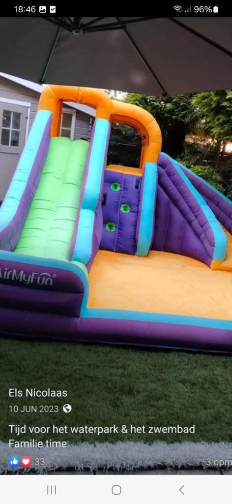 Zware waterpark, Ophalen of Verzenden, Zo goed als nieuw