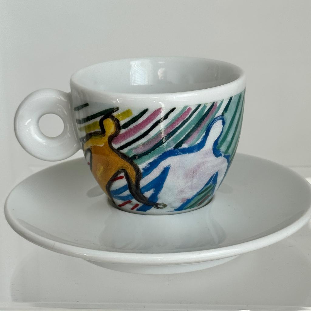 Illy collection cup, Verzamelen, Verzenden, Zo goed als nieuw, Porselein, Kop en/of schotel