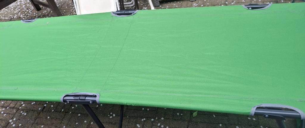 Crivit Campingbed / Ligbed - Groen, Zo goed als nieuw, Ophalen, Zo goed als nieuw, 1-persoons