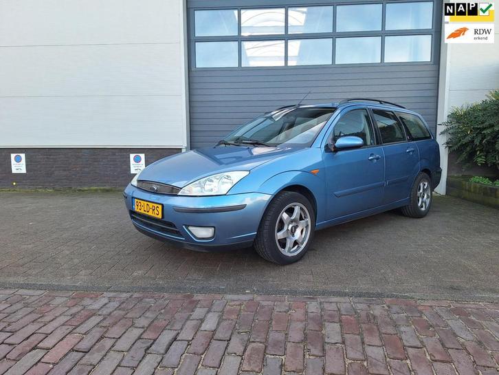 Ford Focus Wagon | 1.8-16V Ghia | Leuke Kilometerstand | Air, Auto's, Ford, Bedrijf, Te koop, Focus, ABS, Airbags, Bochtverlichting