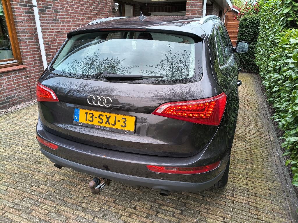 Audi Q5 2.0 Tfsi 132KW Quattro 2012 Grijs, Auto's, Stof, 4 cilinders, 179 pk, Origineel Nederlands