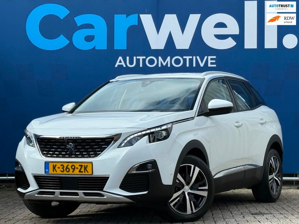 Peugeot 3008 1.2 PureTech Crossway |D-RiemVV|STLvw|Navi|Carp, Auto's, Peugeot, Bedrijf, Te koop, 360° camera, ABS, Achteruitrijcamera