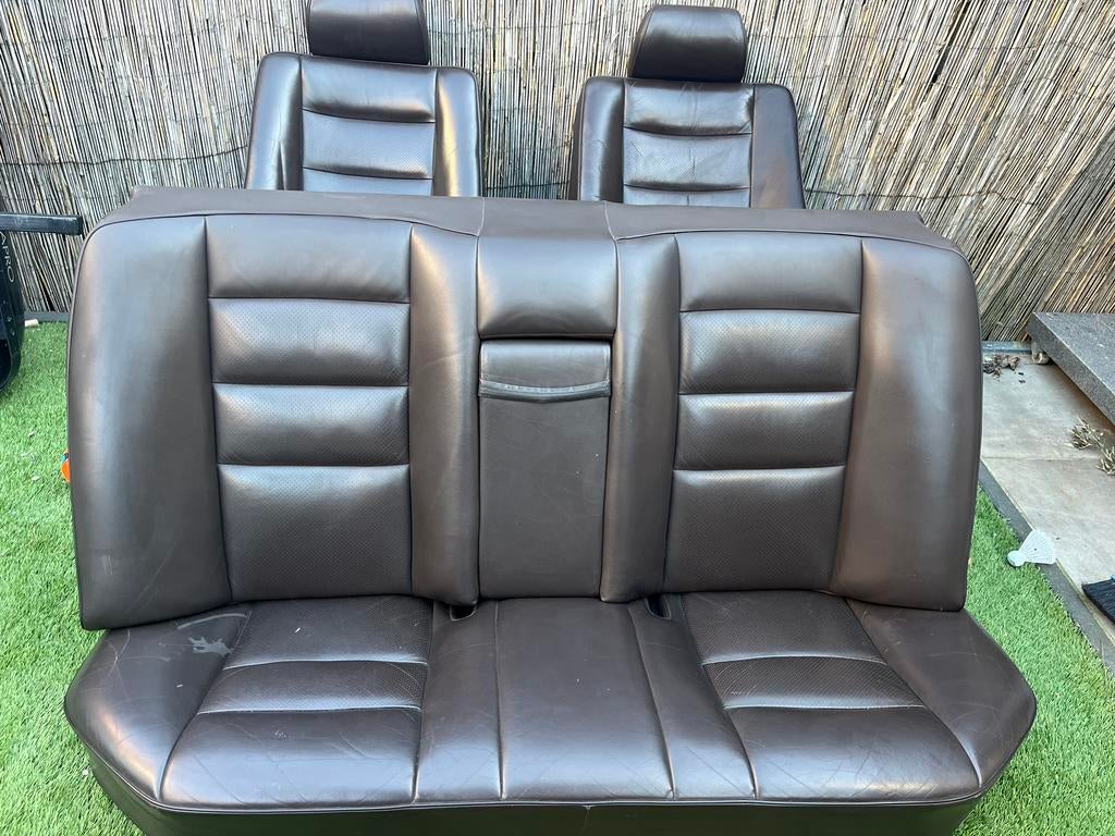 Mercedes W124 bruin leder interieur, Auto-onderdelen, Interieur en Bekleding, Ophalen of Verzenden, Gebruikt, Mercedes-Benz