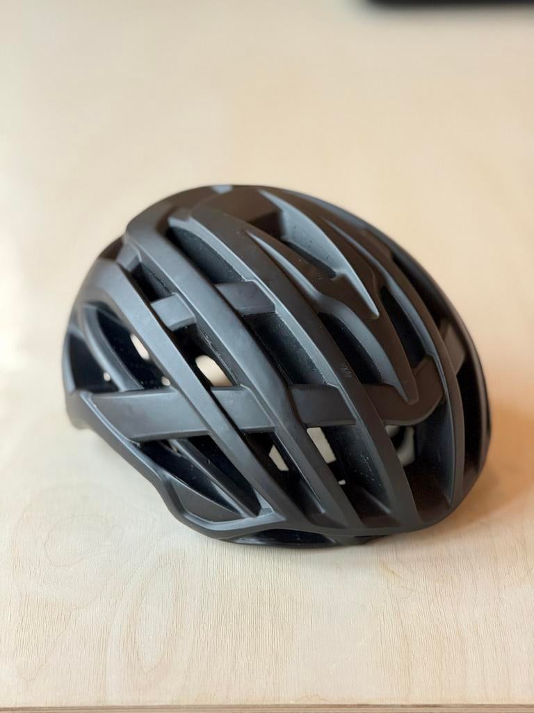 Kask Valegro Fietshelm - Mat Zwart - Maat L, Ophalen of Verzenden, Gebruikt, L, Heer of Dame