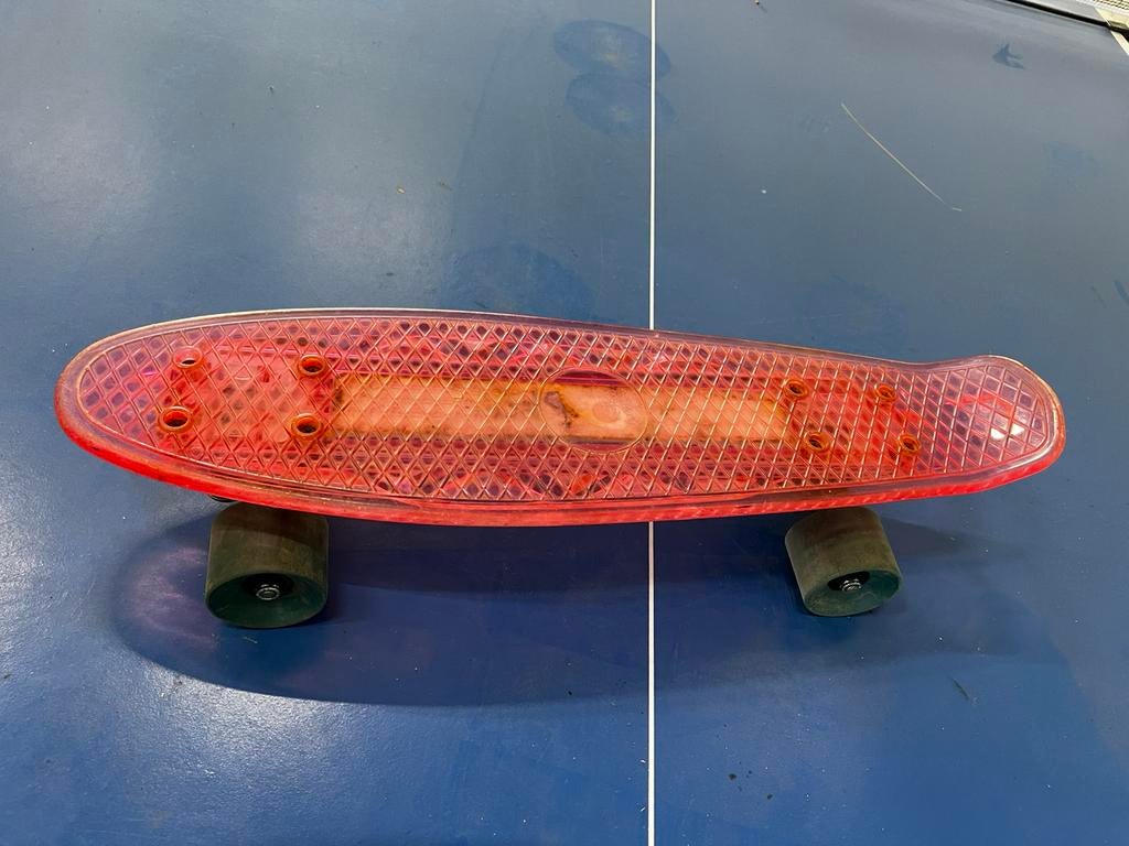 Plastic skateboard, Ophalen of Verzenden, Gebruikt, Skateboard