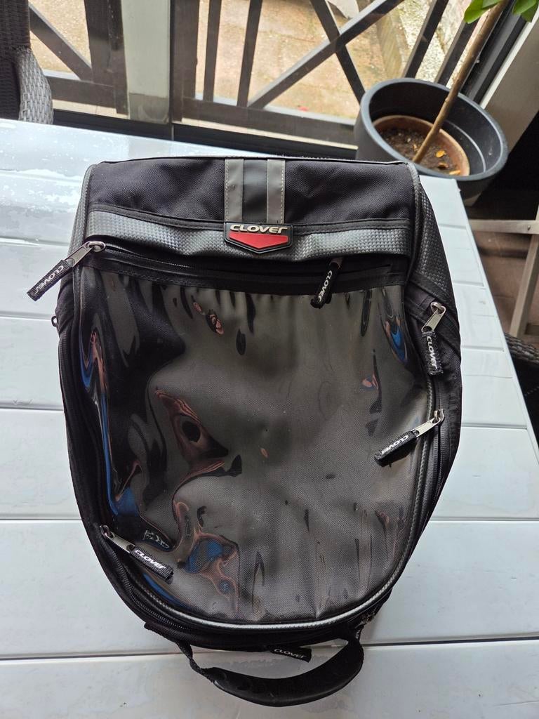 Clover Motor Tanktas / Rugzak met Zuignappen, Motoren, Ophalen of Verzenden