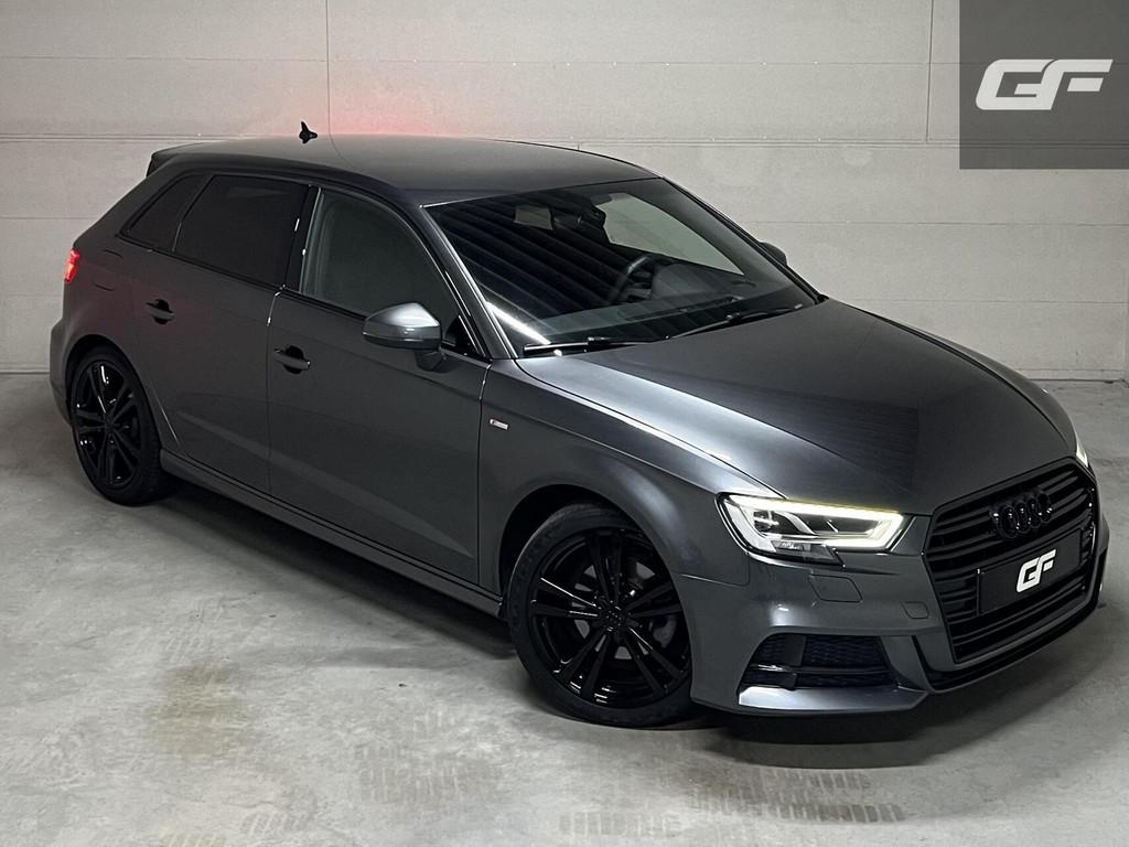 Audi A3 Sportback 35 TFSI 150PK S-Line Black Edition Virtual, 4 cilinders, Leder en Stof, Bedrijf, 19 km/l