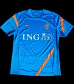 Nederlands elftal training shirt 2012 KNVB Oranje L, Maat 52/54 (L), Blauw, Nike, Ophalen of Verzenden